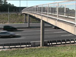 Pedestrian bridge over I-270