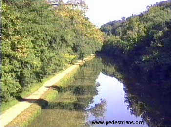 Chesapeake & Ohio Canal towpath.