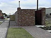 Photo - The peculiar placement of trash dumpsters in Waco, Texas. 